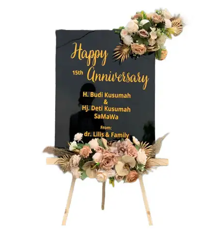 Papan Bunga Akrilik Duri Kosambi